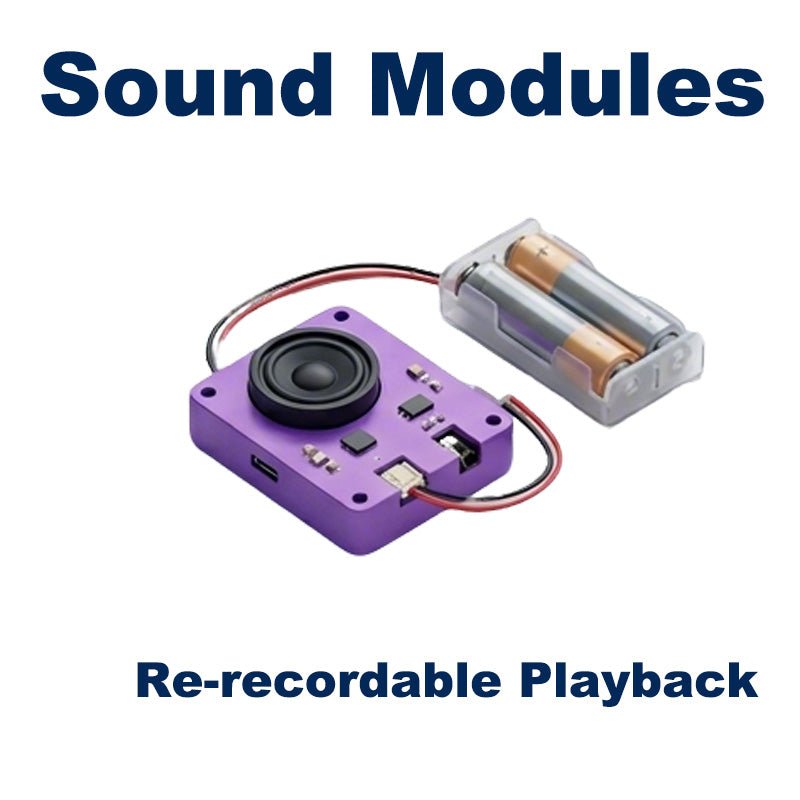 Compact sound module for integration into a plush product